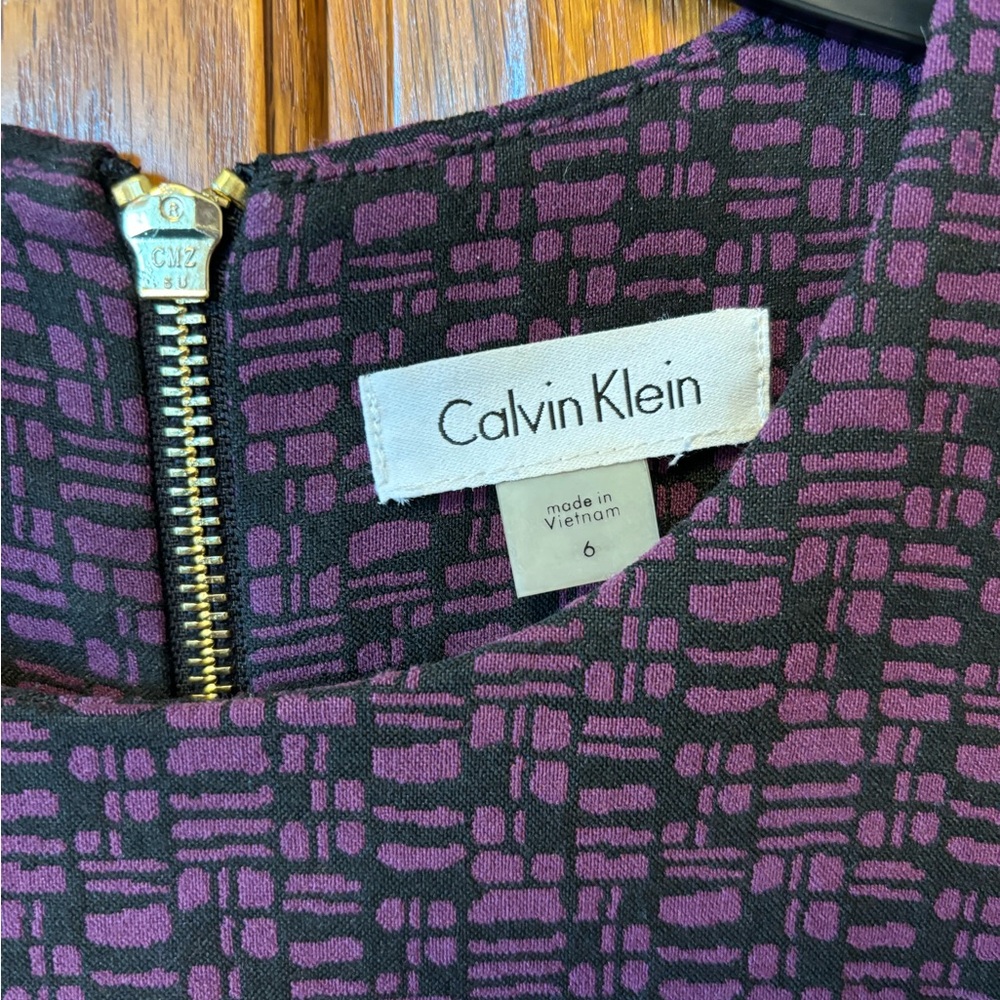 Calvin Klein Sheath Size 6 EUC - Picture 6 of 6